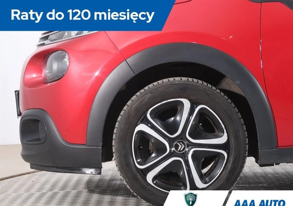 Citroen C3 cena 52000 przebieg: 64847, rok produkcji 2019 z Piastów małe 232